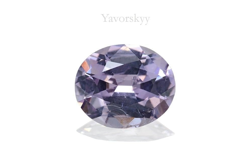 Oval cut spinel 1.32 cts front view picture