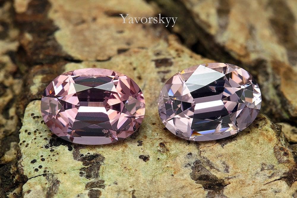 Lavender Spinel 2.20 cts / 2 pcs - Yavorskyy