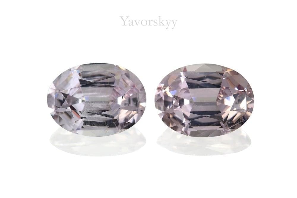 Lavender Spinel 2.77 cts / 2 pcs - Yavorskyy