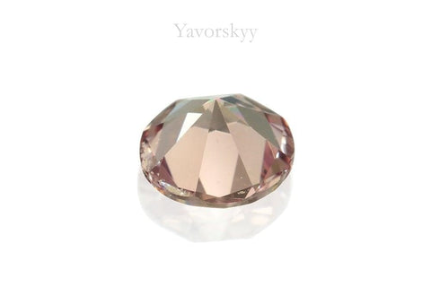 Round cut malaia garnet 0.91 ct back side image