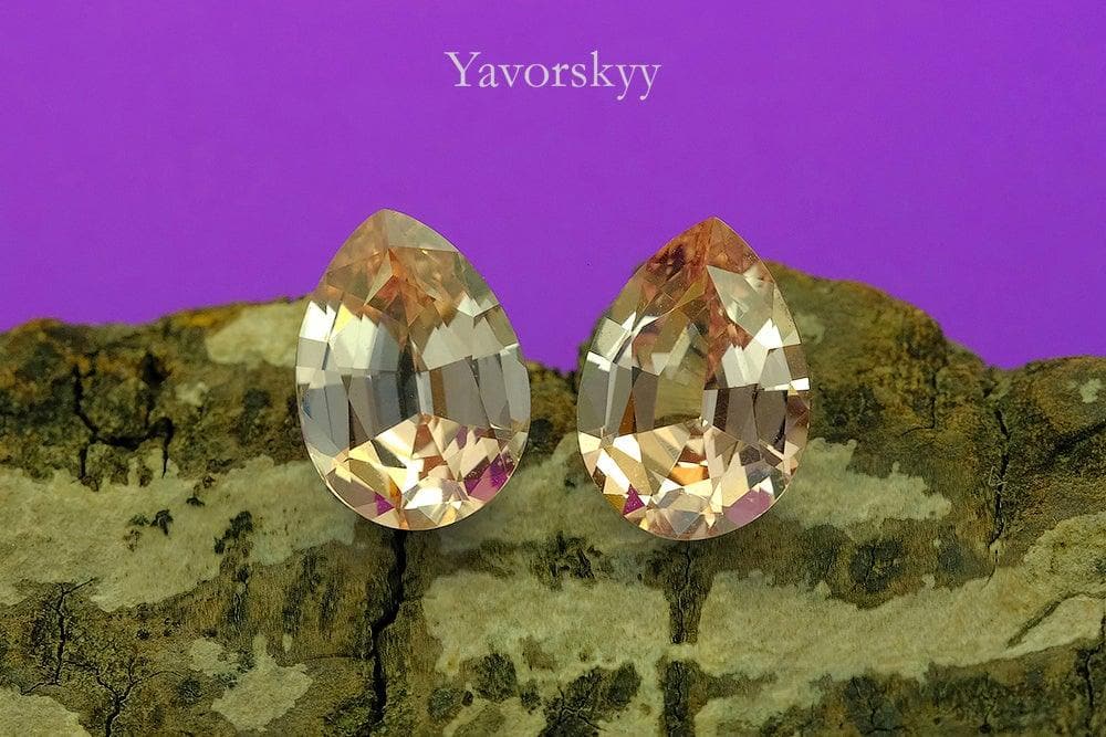 Malaia Garnet 3.40 cts / 2 pcs - Yavorskyy