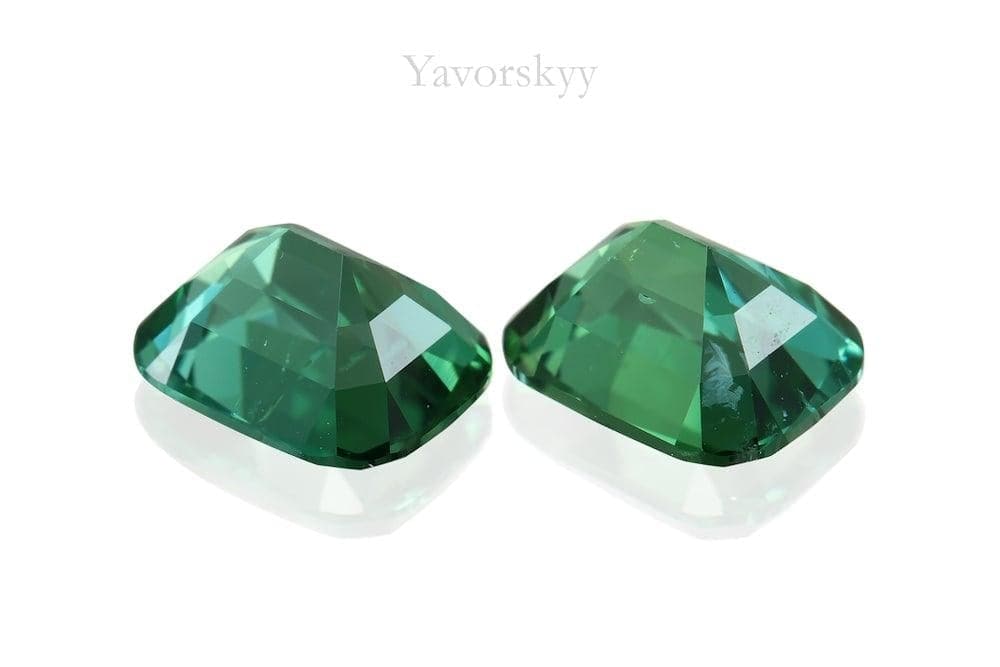 Mint Tourmaline 1.69 ct / 2 pcs - Yavorskyy