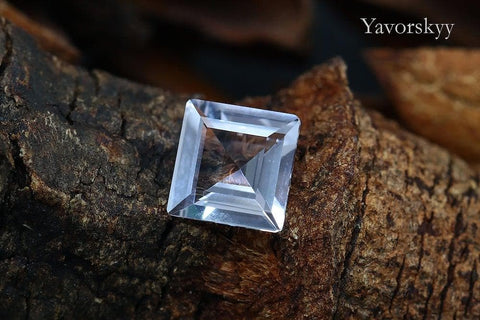 Top view photo of morganite 0.53 carat