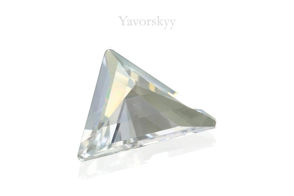 Morganite 0.89 carat bottom view photo