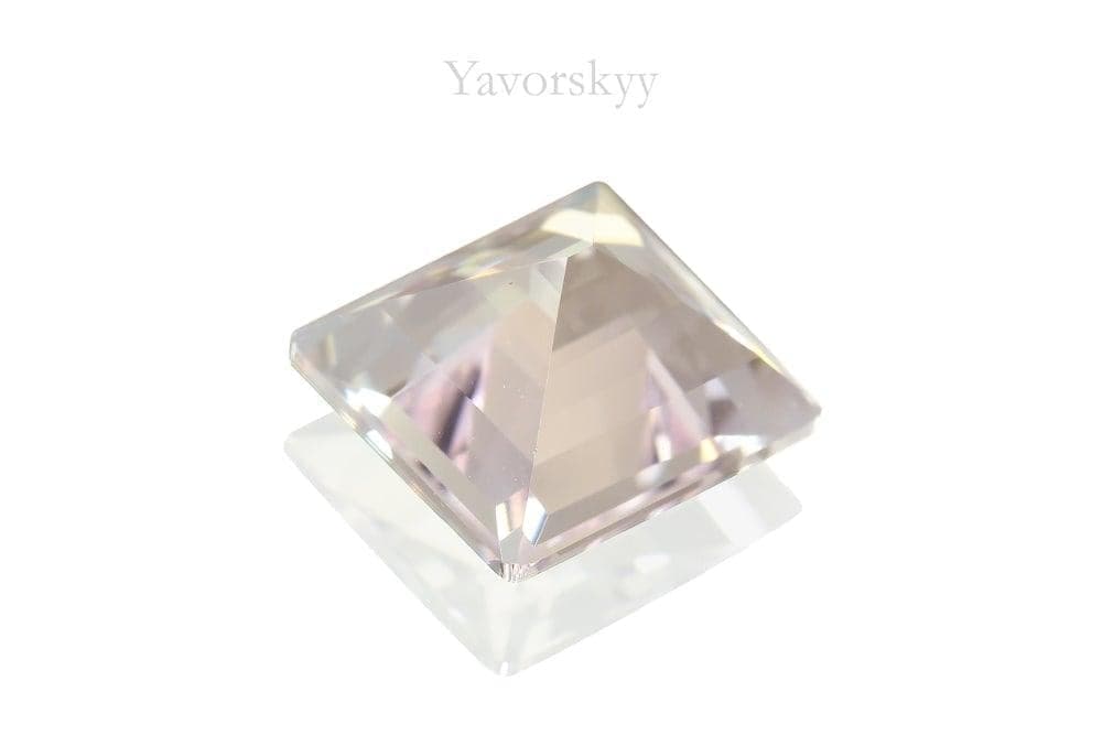 Morganite 1.19 cts bottom view photo