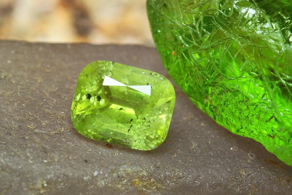 Natural peridot 1.68 cts