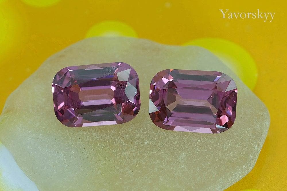 Pink Spinel 6.76 cts / 2 pcs - Yavorskyy