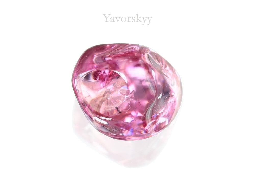 Polished natural pink spinel for sale