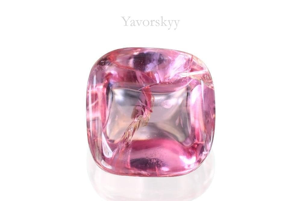 Polished pink spinel sku 17183