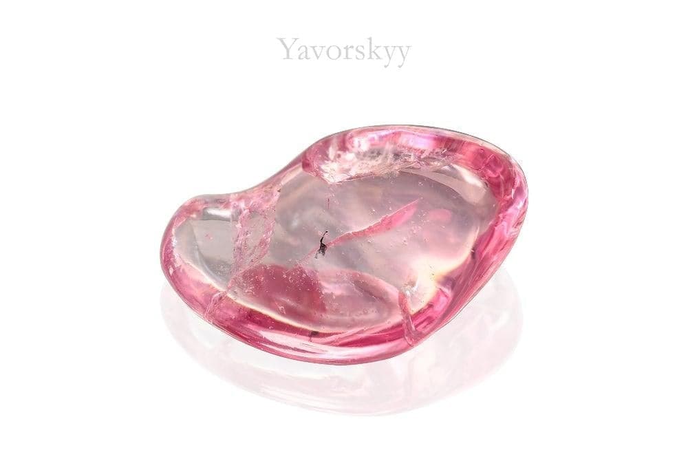 Polished pink spinel for sale