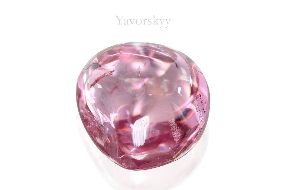 Polished pink spinel sku 17190