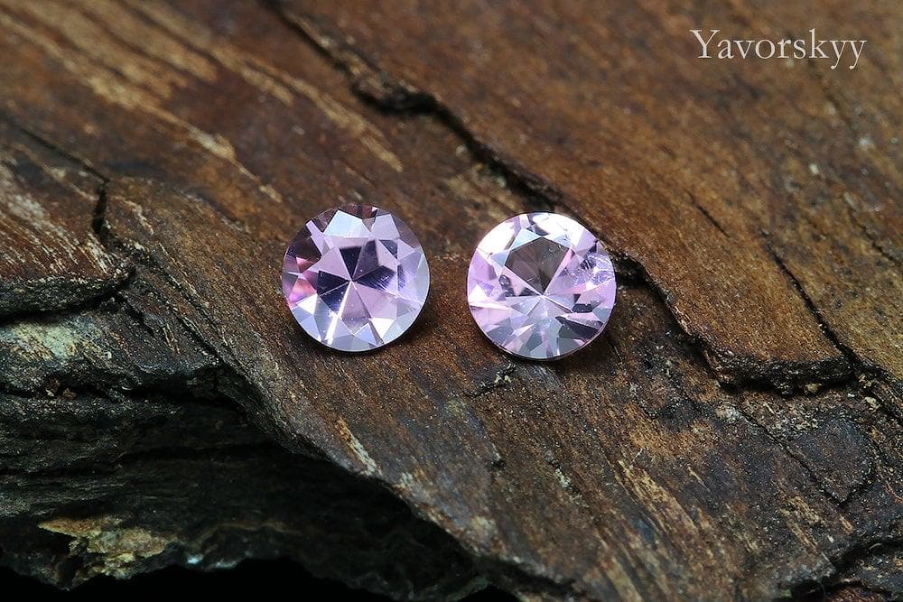 Pink Tourmaline 0.20 ct / 2 pcs - Yavorskyy