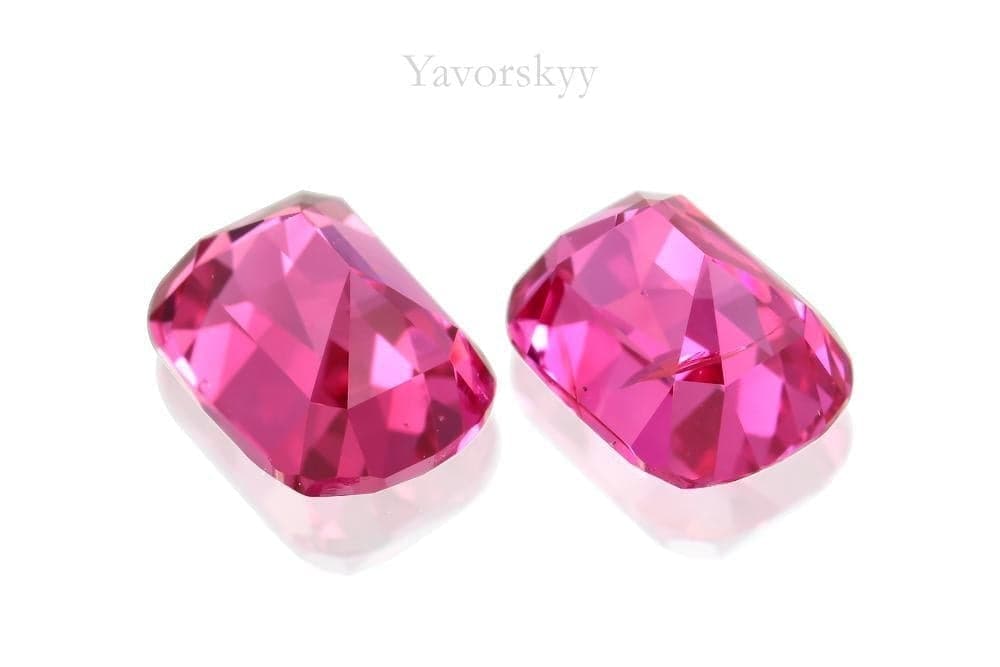 Burmese pinkish-red spinel