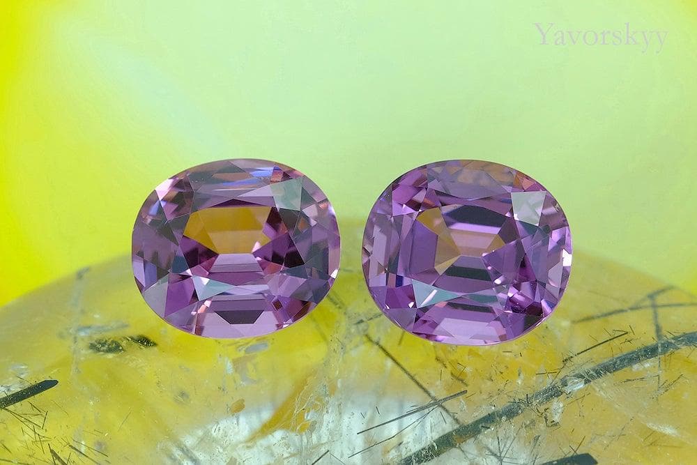 Purple Spinel 5.70 cts / 2 pcs - Yavorskyy