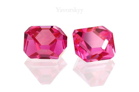 Red Spinel Crystal (Mansin, Jedi) 1.86 ct / 2 pcs