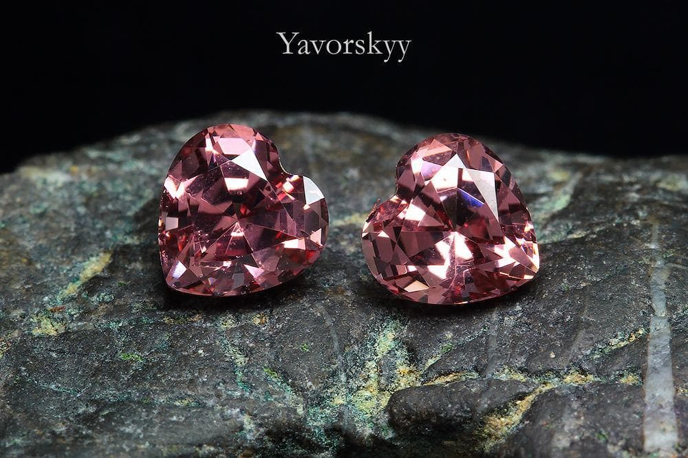 Rhodolite 1.02 cts / 2 pcs - Yavorskyy