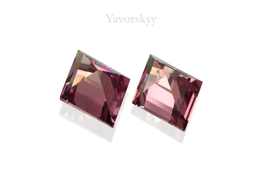 Rhodolite 1.28 cts / 2 pcs - Yavorskyy