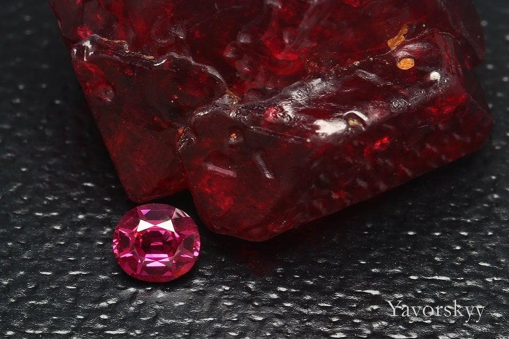 Pretty ruby 0.33 ct picture