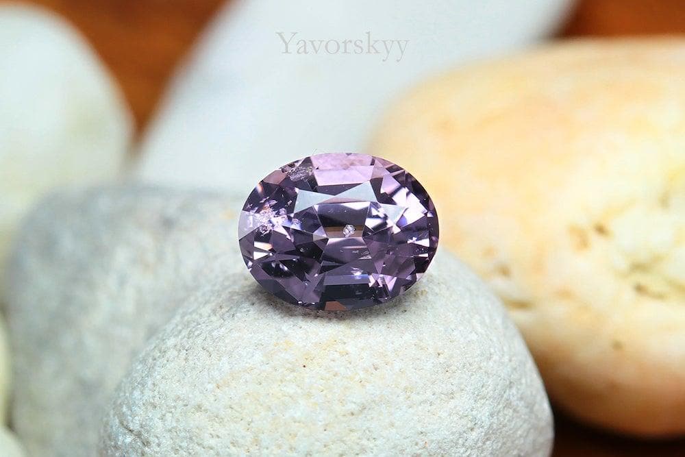 Top view photo of spinel 0.70 carat