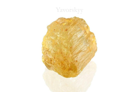 Bottom view image of 61.9 ct scapolite rough