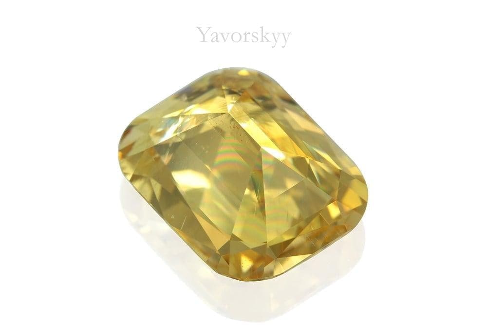 7.13 cts scapolite cushion shape bottom view image