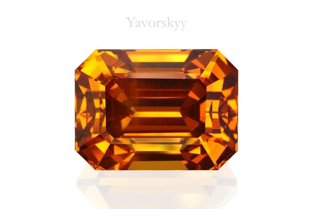 14.56 carats octagonal shape spessartite photo
