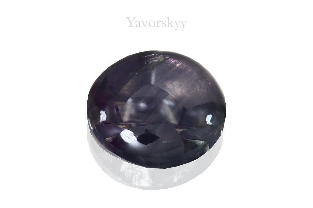 Star sapphire 2.6 carats top view picture