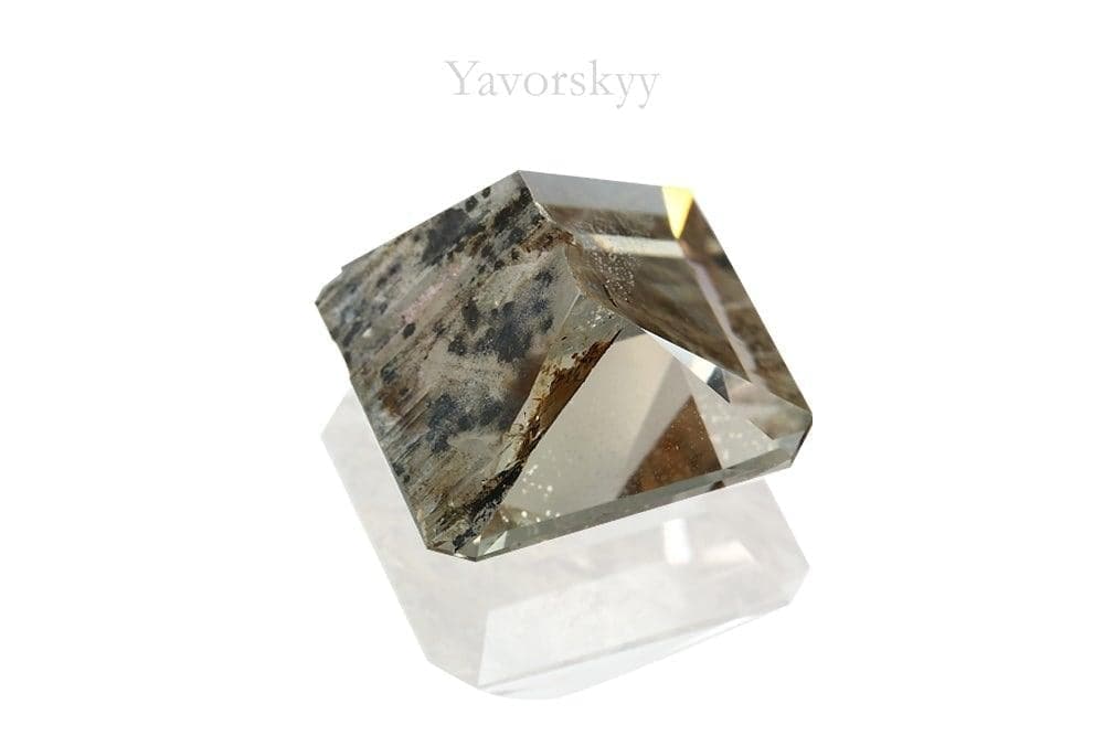 Bottom view image of 19.93 ct white topaz cushion