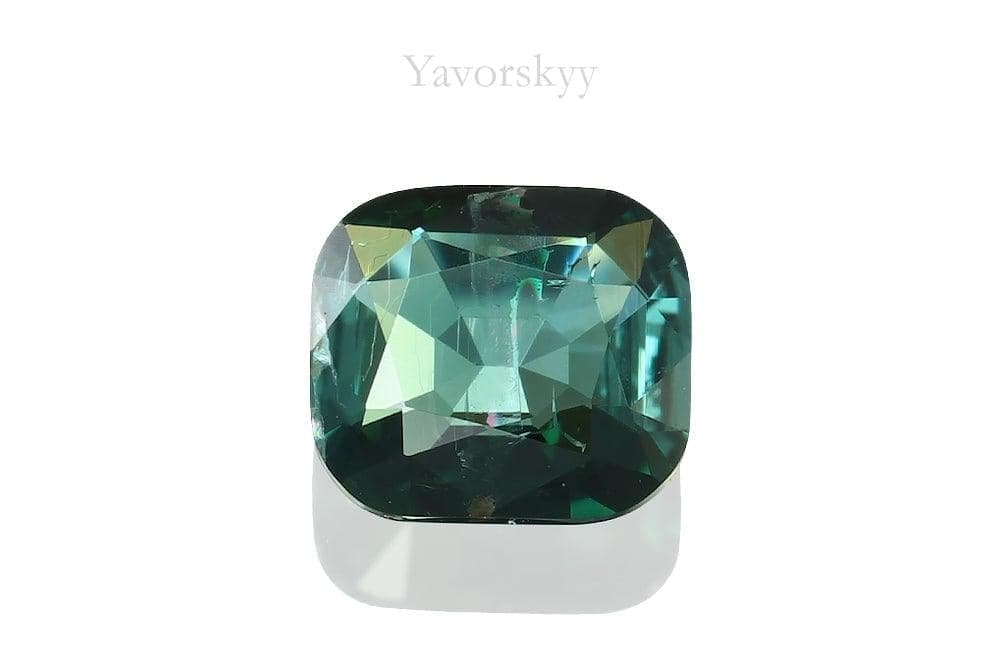 Cushion cut Tourmaline 0.29ct top view picture