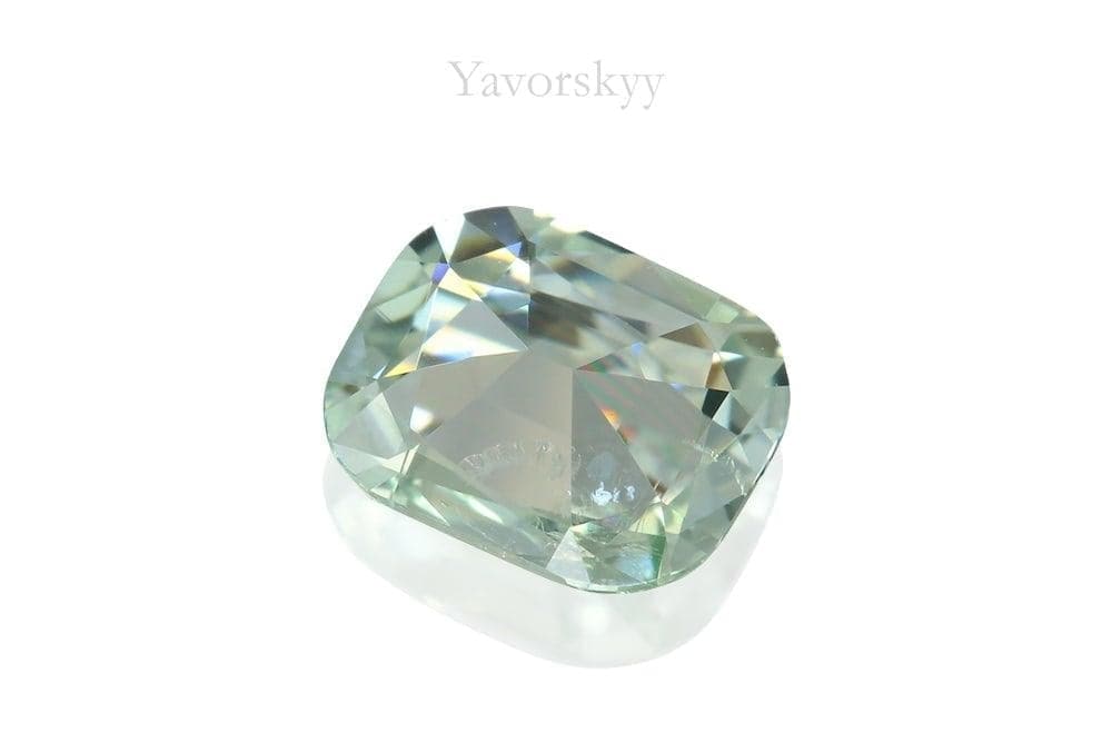 Bottom view Image of green Tourmaline 0.54ct
