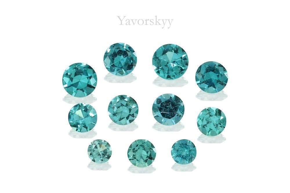 Tourmaline 2.55 cts / 11 pcs - Yavorskyy