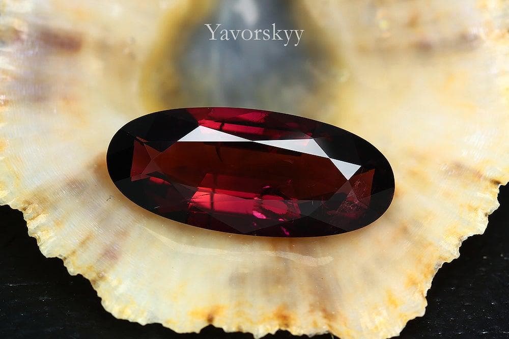 Top view photo of tourmaline 3.23 carats