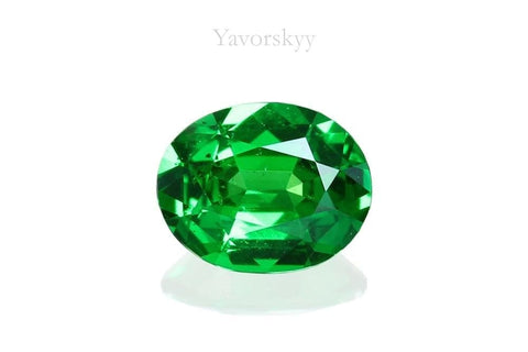 0.2 ct tsavorite oval shape picture