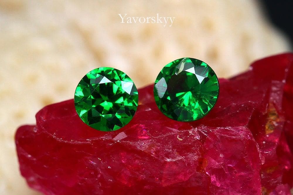 Natural tsavorite 0.24 carat