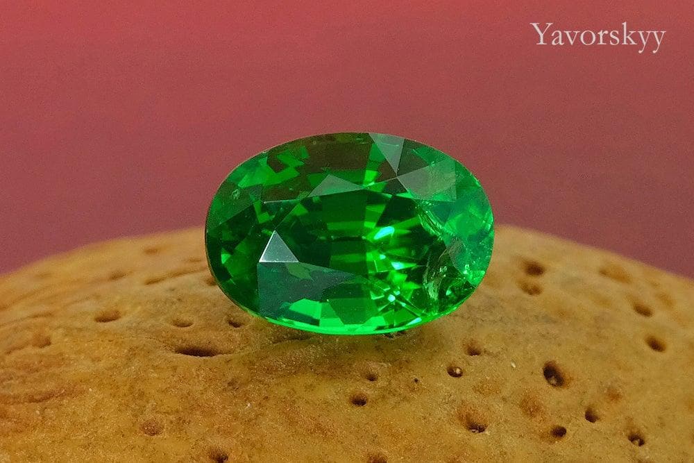 Tsavorite 1.36 cts - Yavorskyy