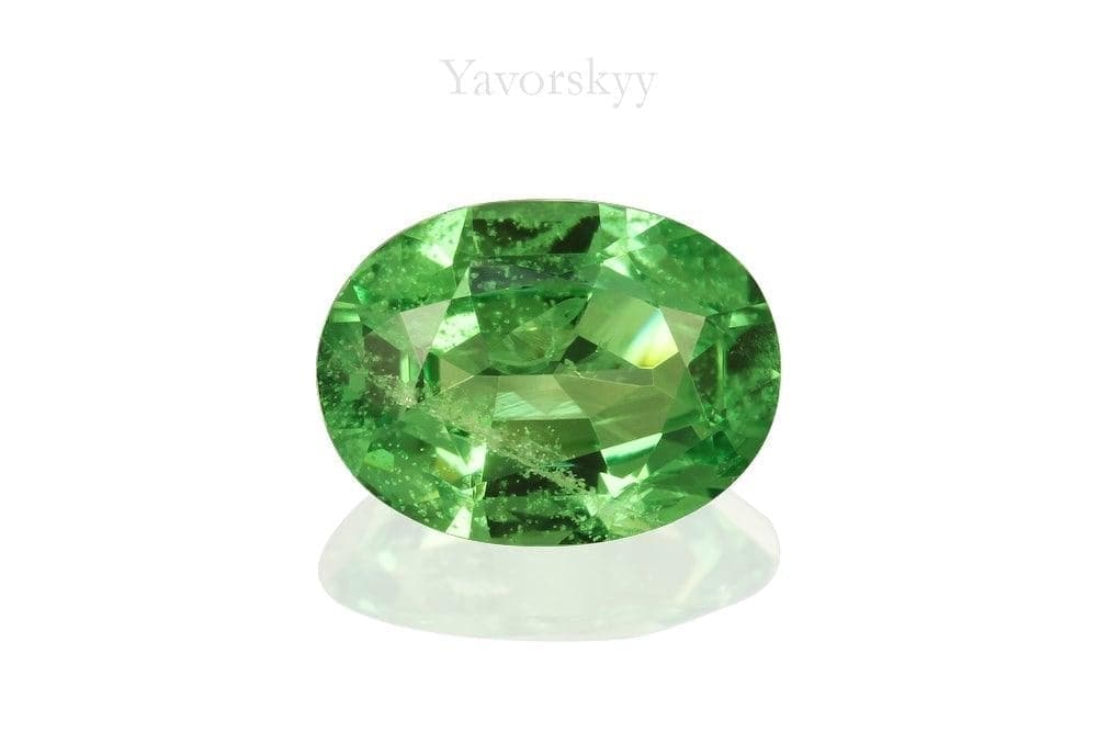 1.45 carats oval shape tsavorite image