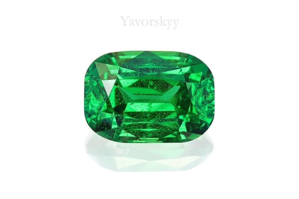 1.63 carats cushion shape tsavorite image