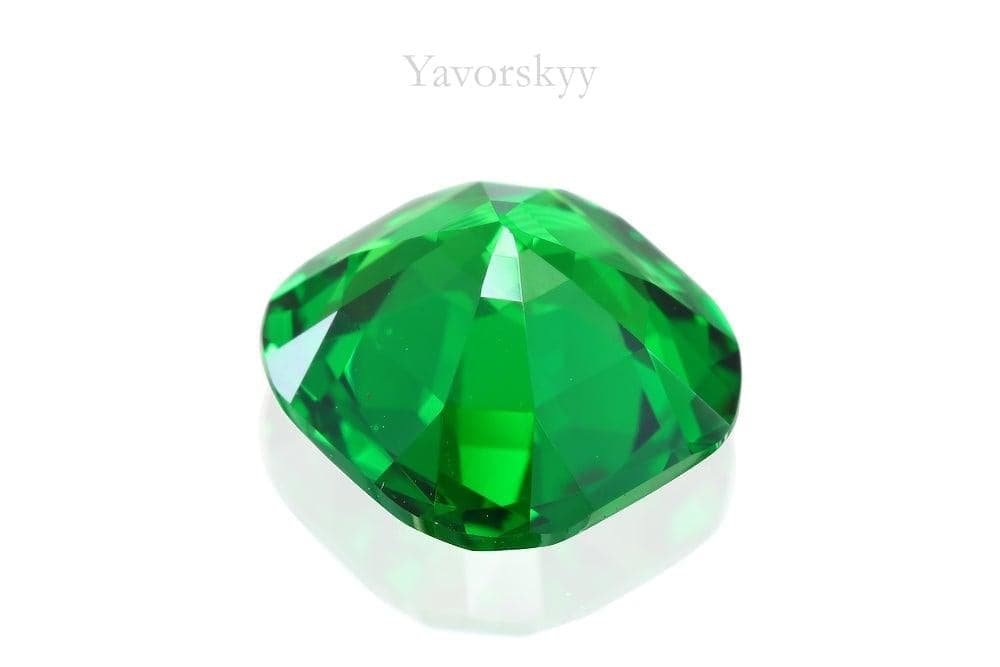 Green Garnet Faceted