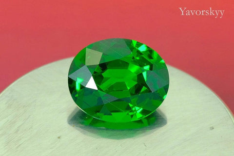 Tsavorite 3.29 cts - Yavorskyy