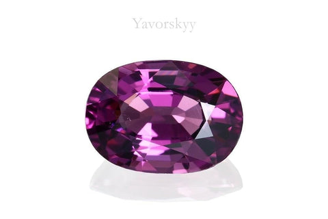 Umbalite garnet oval shape 1.48 cts top view picture