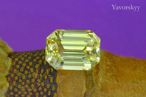 Yellow Sapphire No Heat 6.13 cts - Yavorskyy