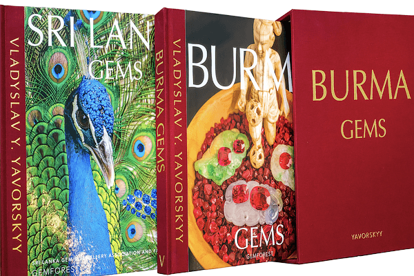 The new BOOK by Yavorskyy 📚 Burma Gems. Sri Lanka Gems.