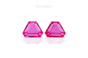Pinkish-red Spinel 0.22 ct / 2 pcs