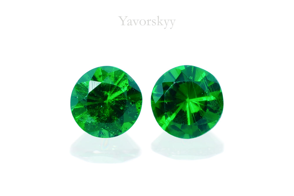 A Picture of tsavorite 0.25 carat pair