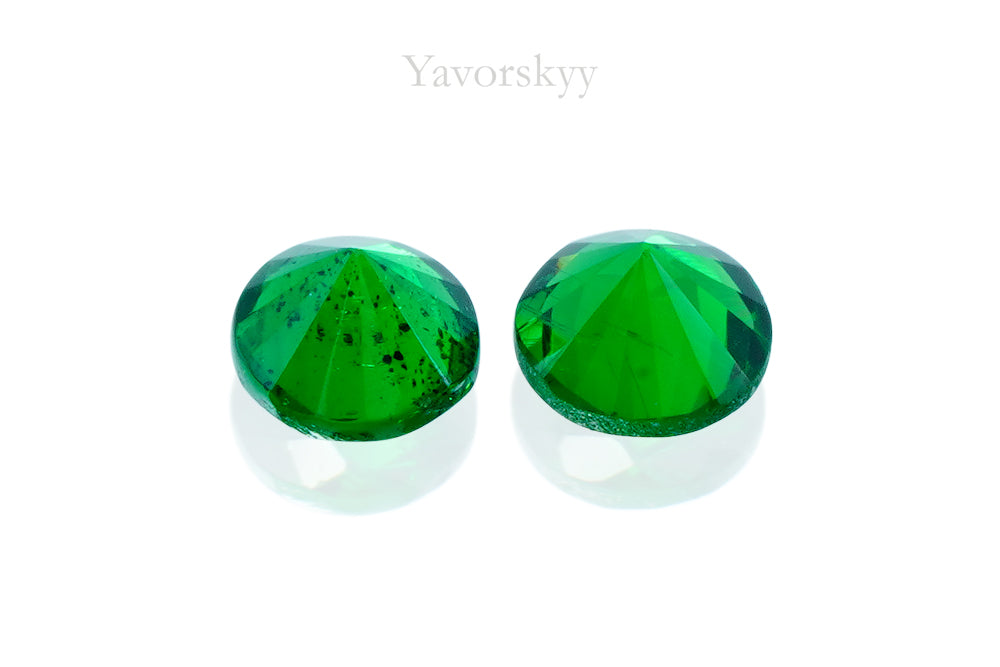 Tsavorite 0.25 ct / 2 pcs