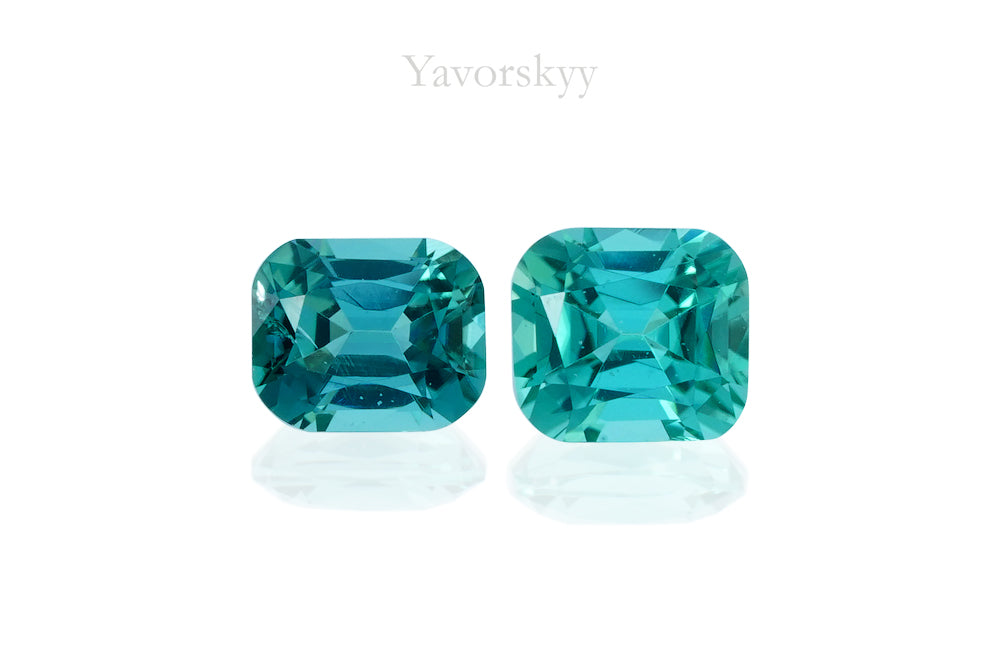 Indigo Tourmaline 0.28 ct / 2 pcs