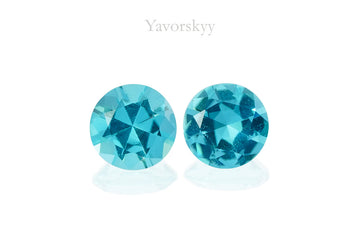 Indigo Blue Tourmaline 0.29 ct / 2 pcs