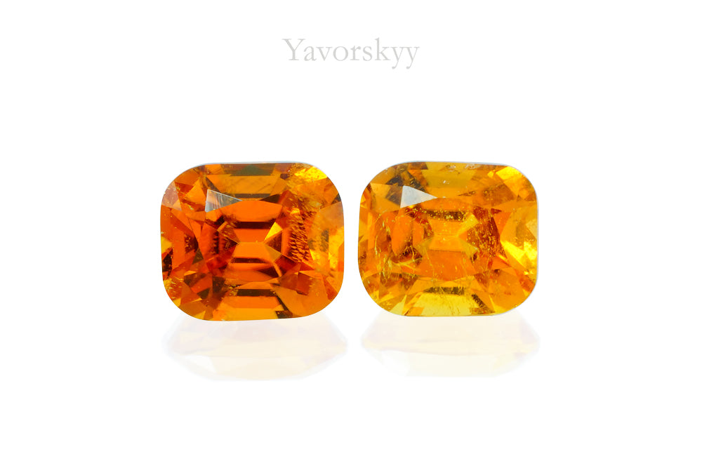 Clinohumite 0.36 ct / 2 pcs