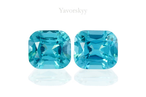 Indigo Tourmaline 0.40 ct / 2 pcs