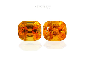 Clinohumite 0.42 ct / 2 pcs